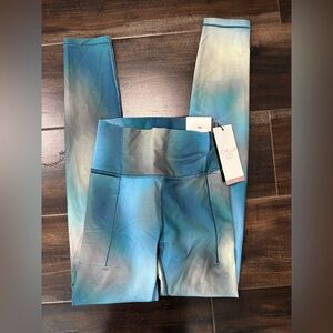 Calia Blue and Green Leggings NWT
